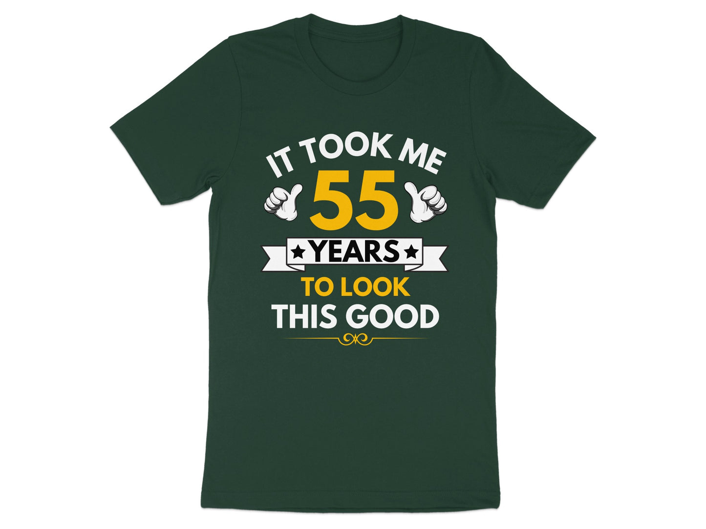 It Took Me 55 Years To Look This Good shirt