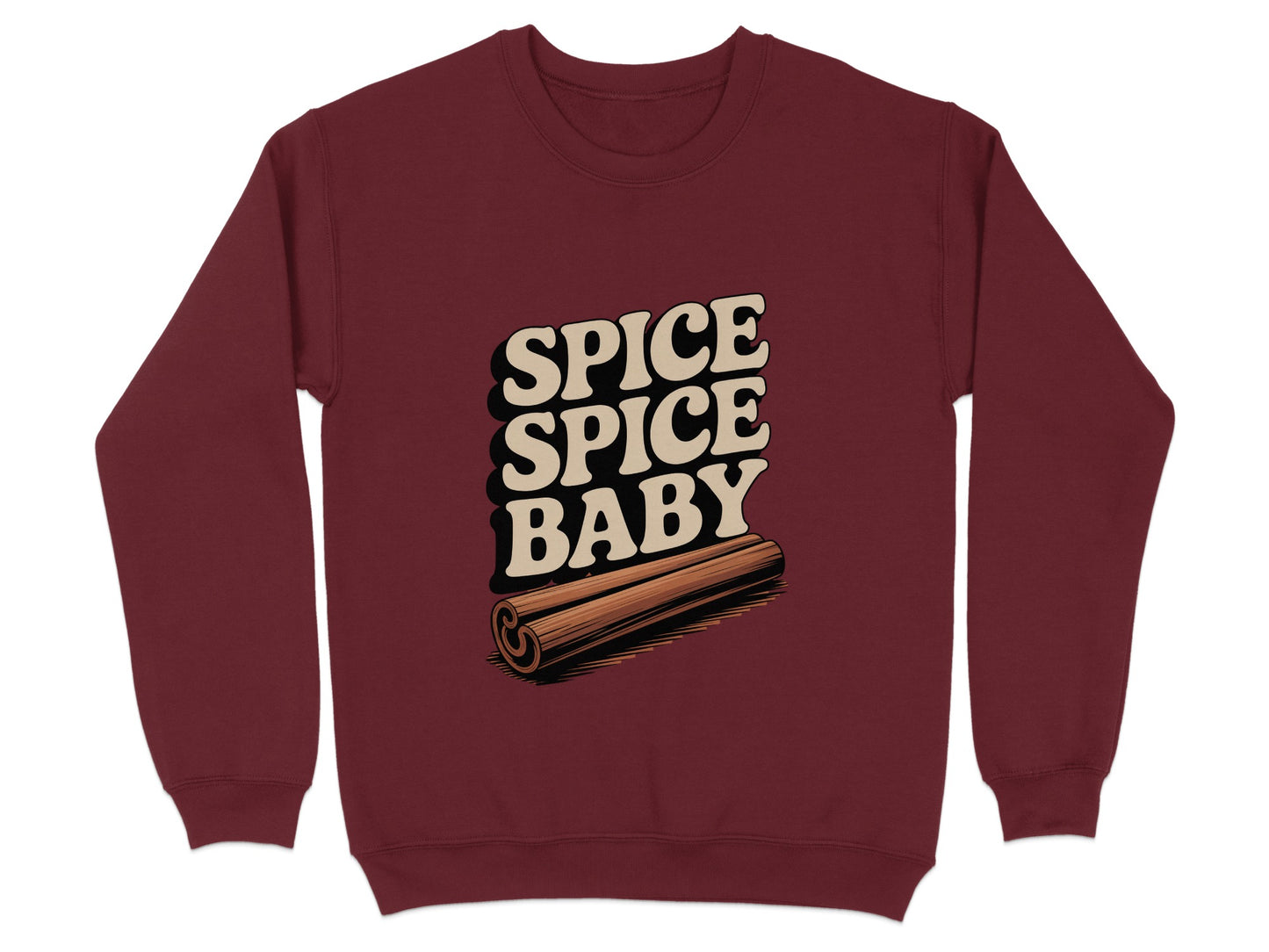 Spice Spice Baby Graphic Maroon Sweatshirt product type