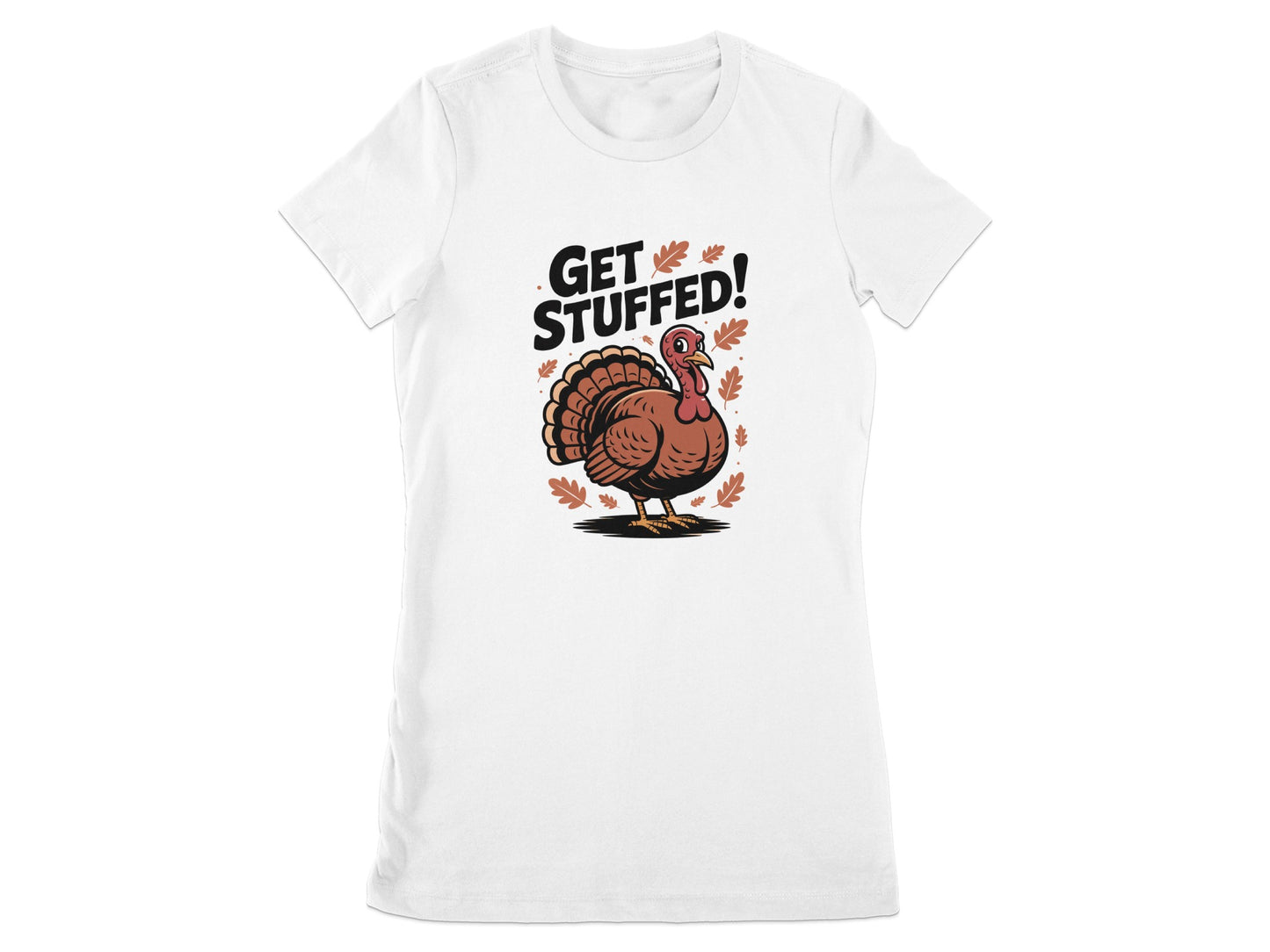 Get Stuffed Turkey Graphic Women's T-Shirt product type
