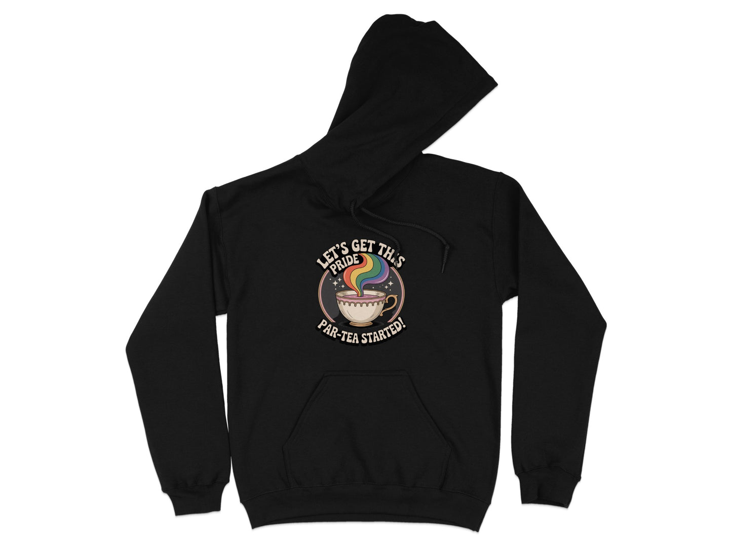 Let's Get This Par-Tea Started Pride Hoodie product