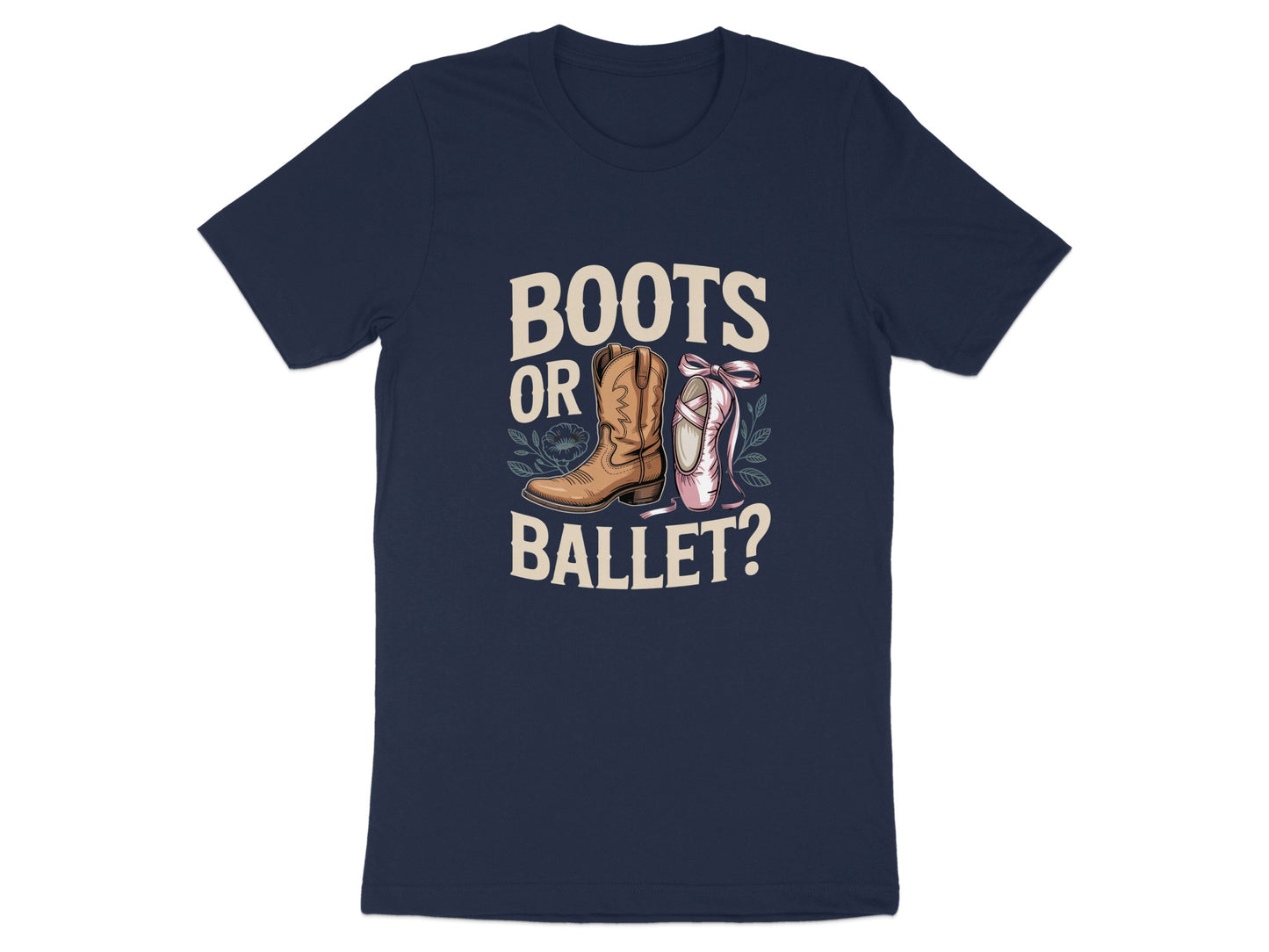 Boots or Ballet Graphic Tee Shirt product