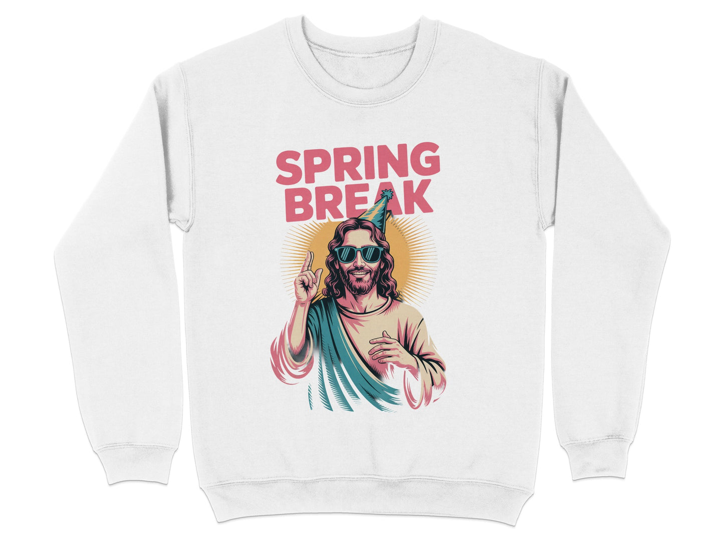 Fun Spring Break Graphic Sweatshirt product type