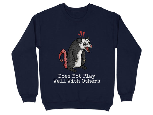 Does Not Play Well With Others Sweatshirt product