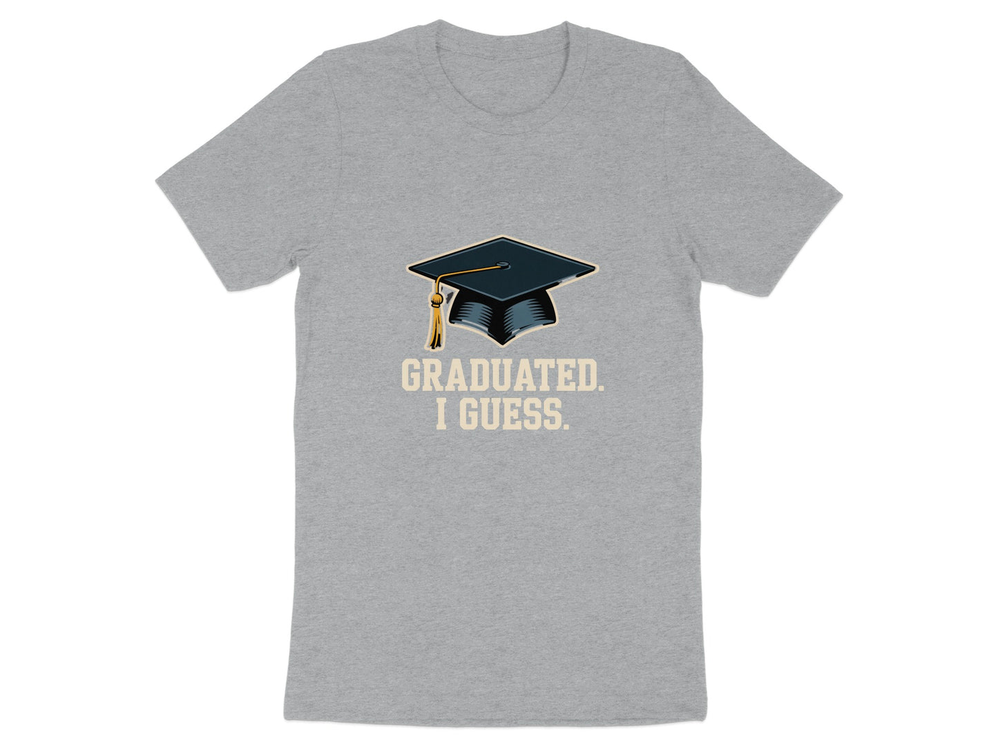 Graduated I Guess Lettered Graphic Tee product