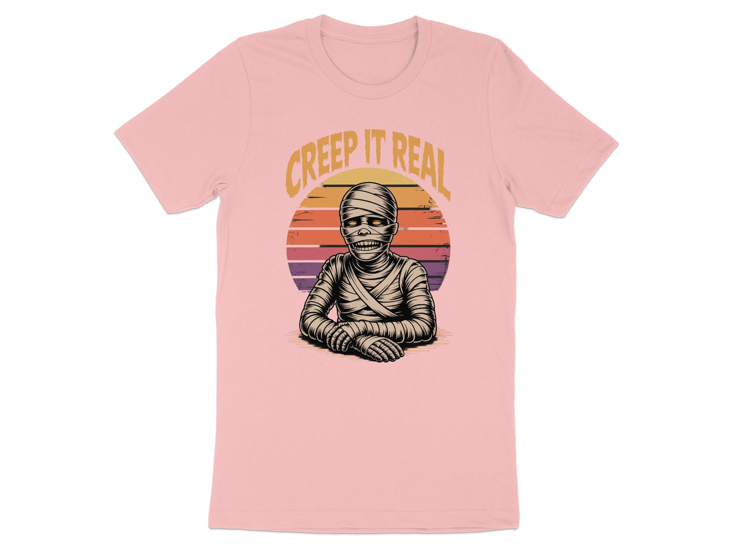 Creep It Real Mummy Graphic Design T-shirt product type