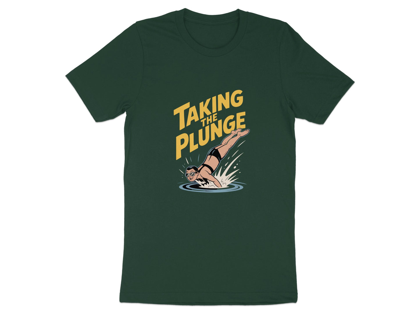 Taking the Plunge Graphic Tee Shirt product type