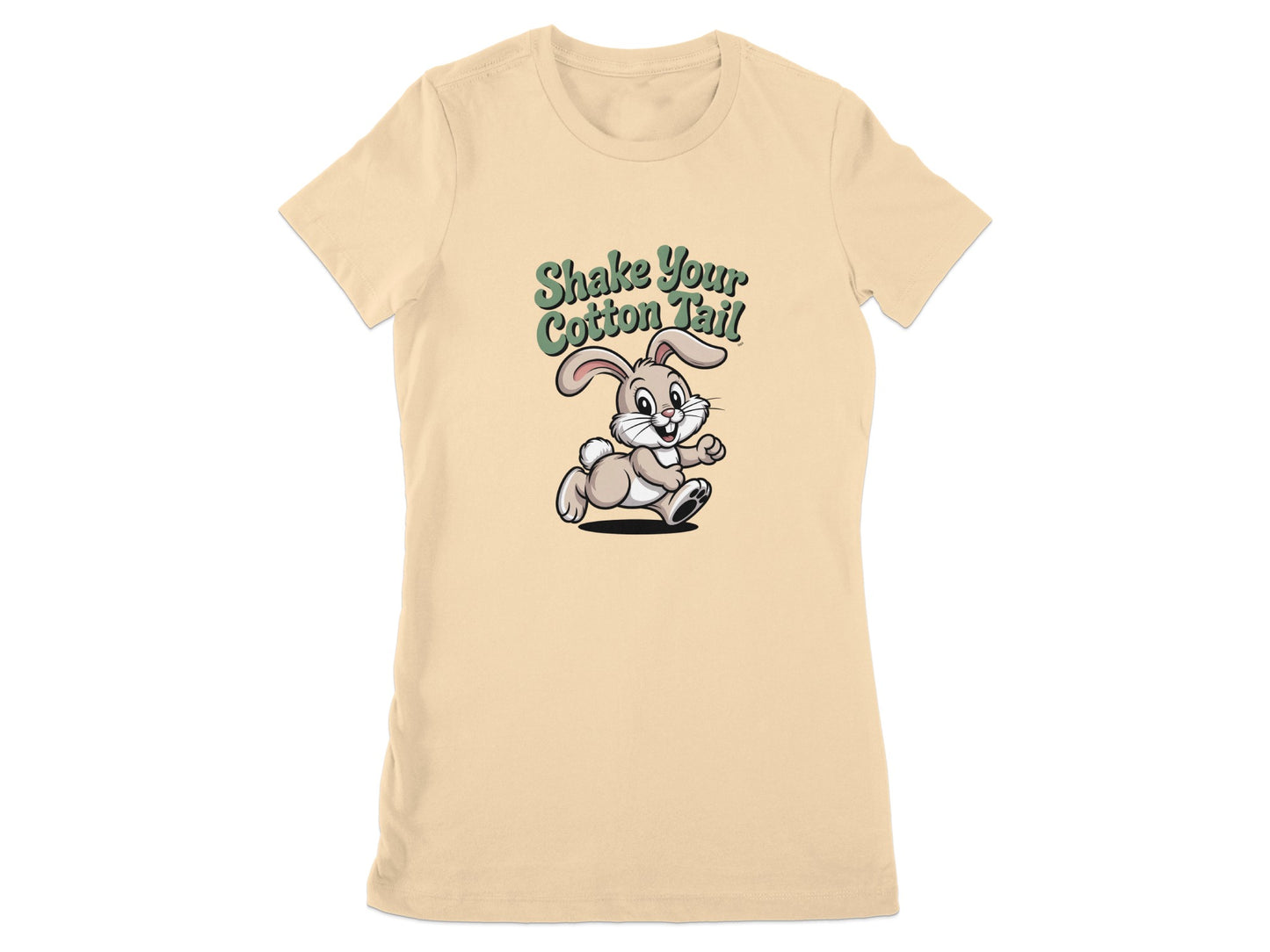 Shake Your Cotton Tail Cartoon Bunny T-shirt product type