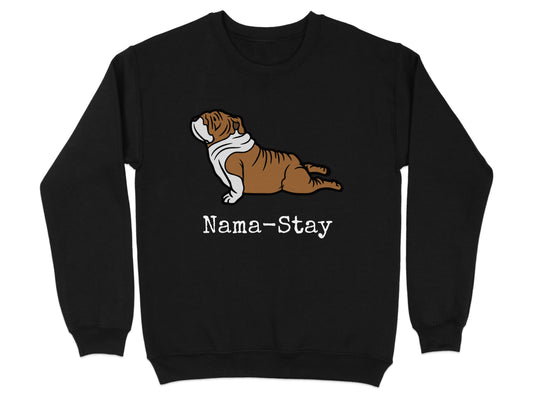 Relaxed Bulldog Nama-Stay Sweatshirt Unisex Product