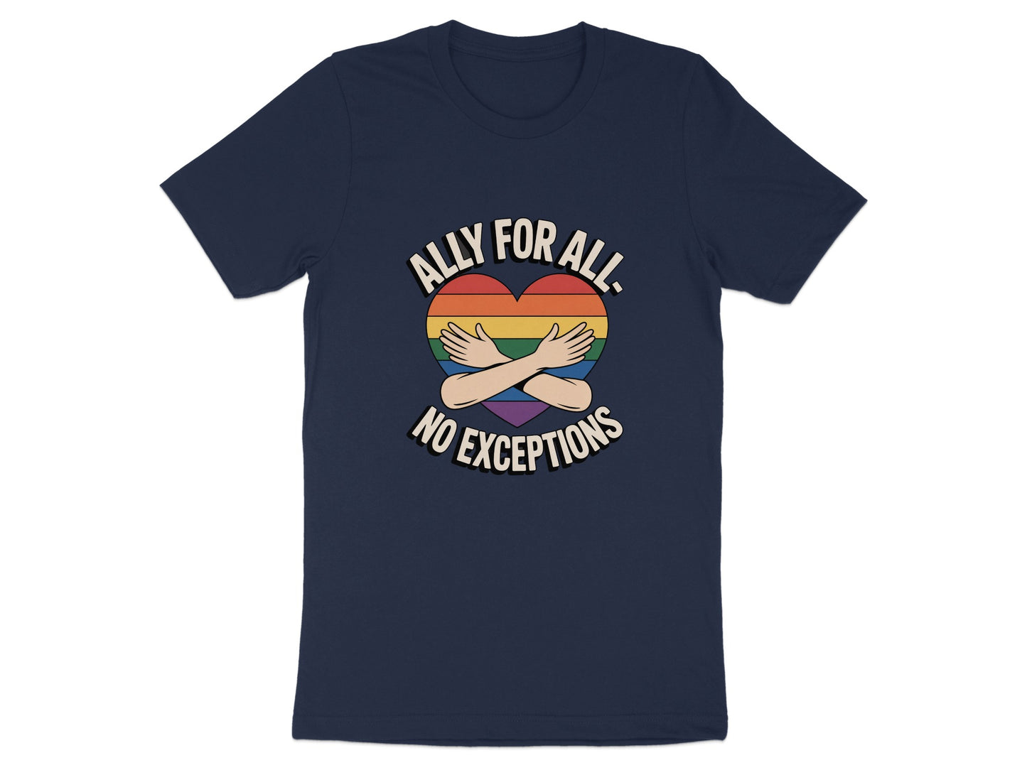 Ally for All No Exceptions Graphic T-Shirt product type