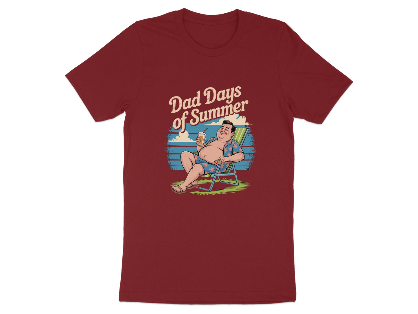 Dad Days of Summer Graphic T-Shirt product
