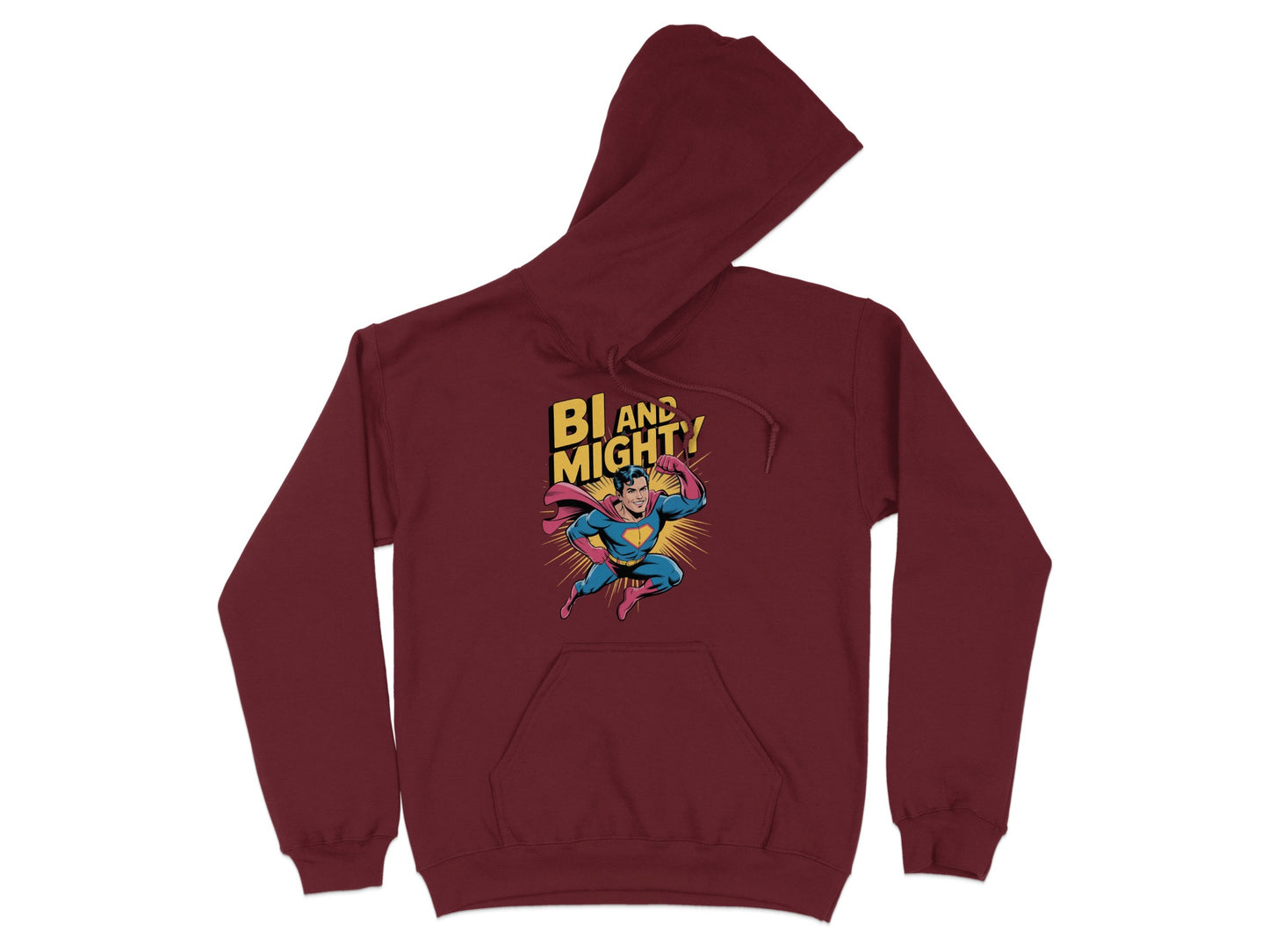 BI AND MIGHTY Graphic Print Hoodie Product
