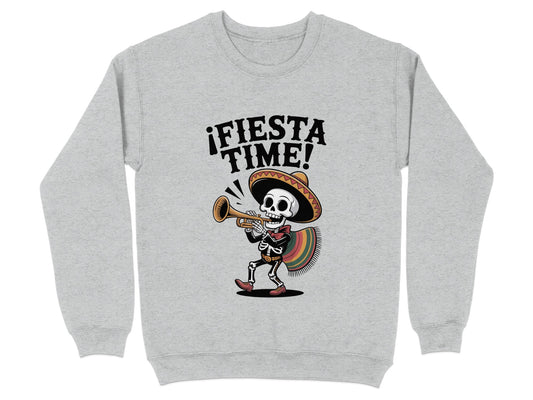 ¡Fiesta Time! Skeleton Graphic Sweatshirt product