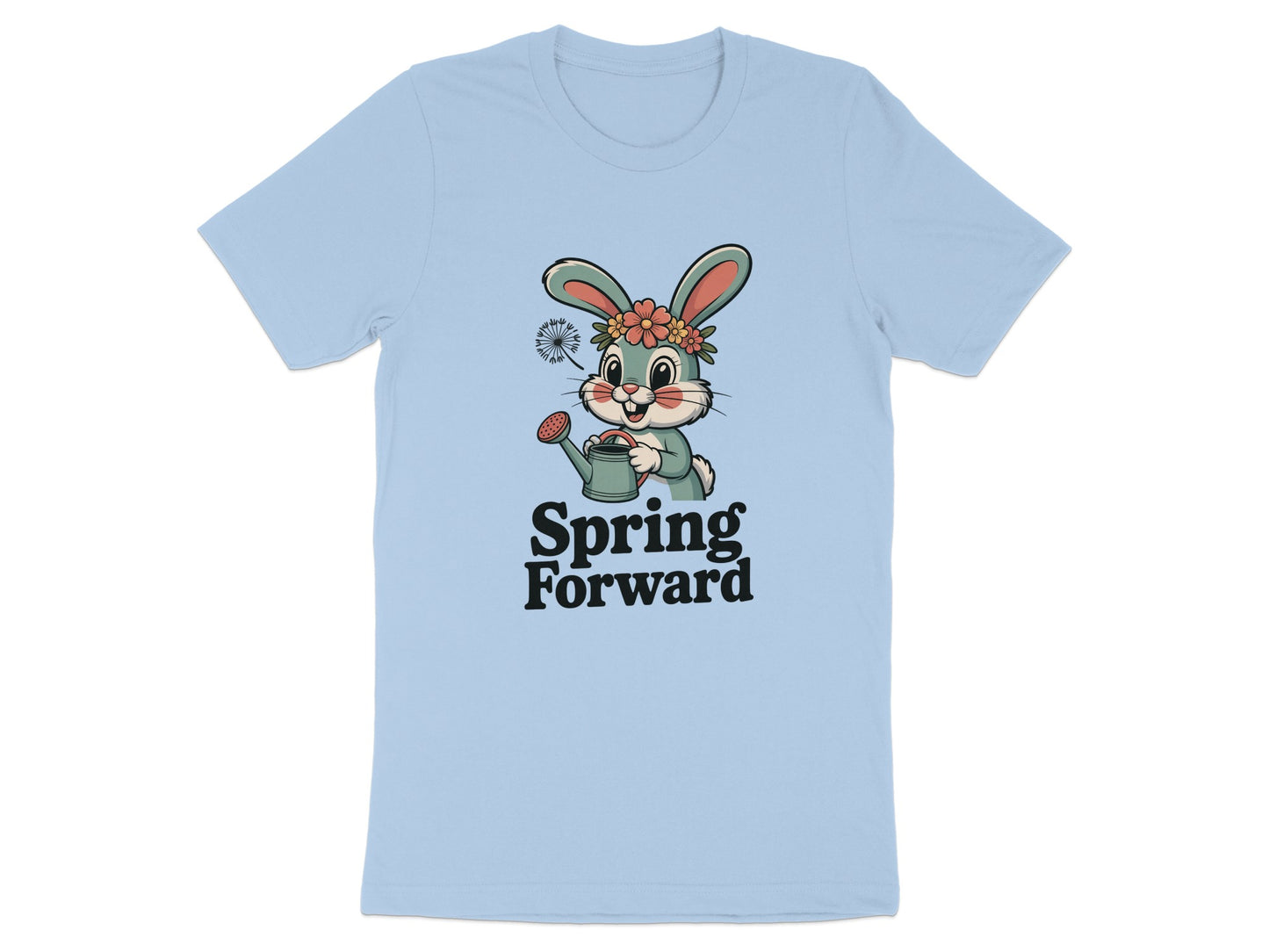 Spring Forward Rabbit Watering Can T-shirt product