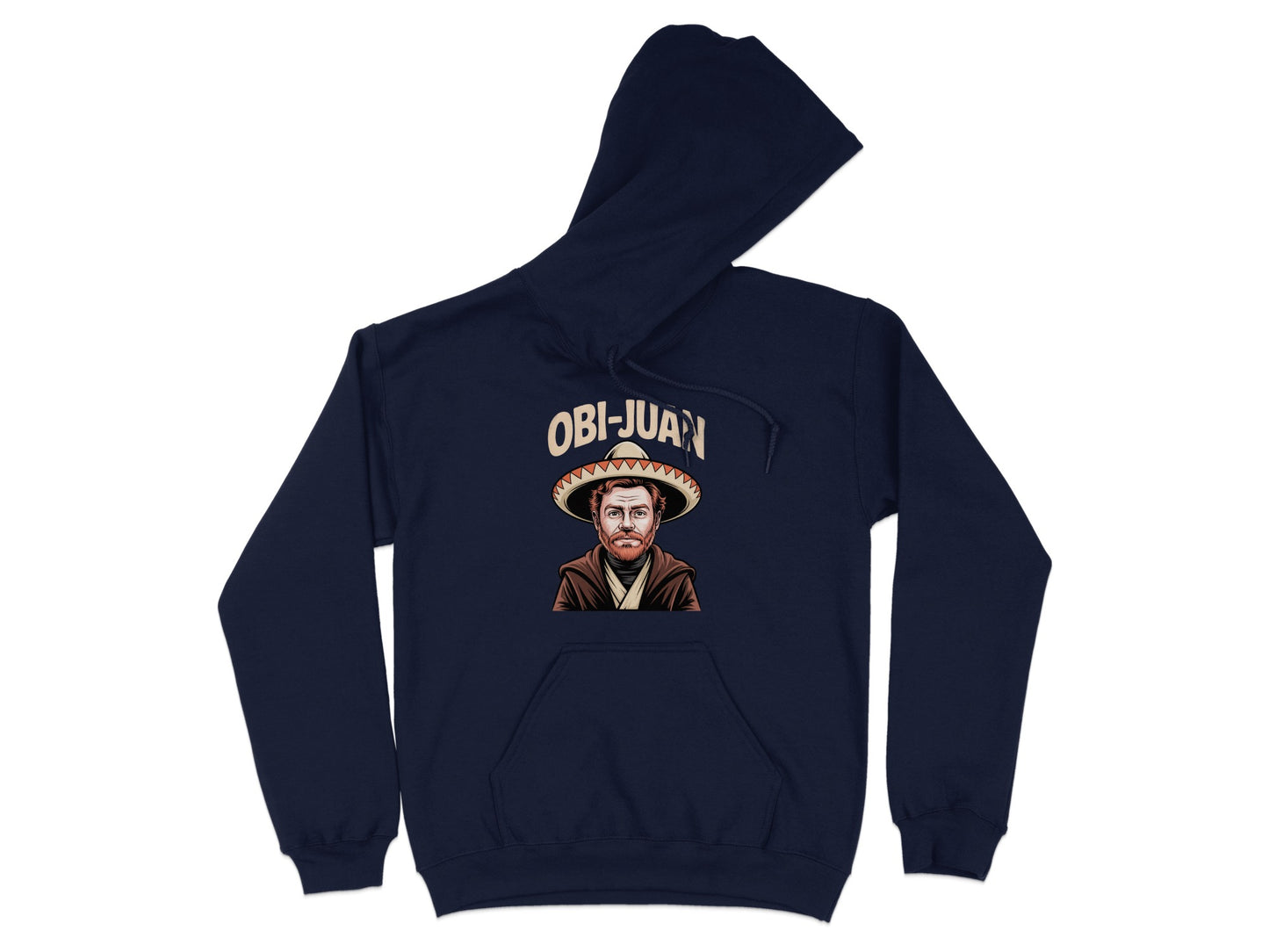Obi Juan Parody Cool Graphic Hooded Sweatshirt product