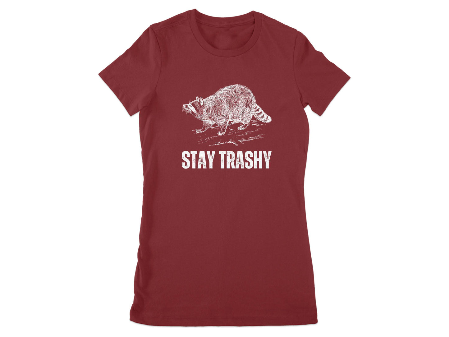 Stay Trashy Raccoon Graphic T-Shirt product type
