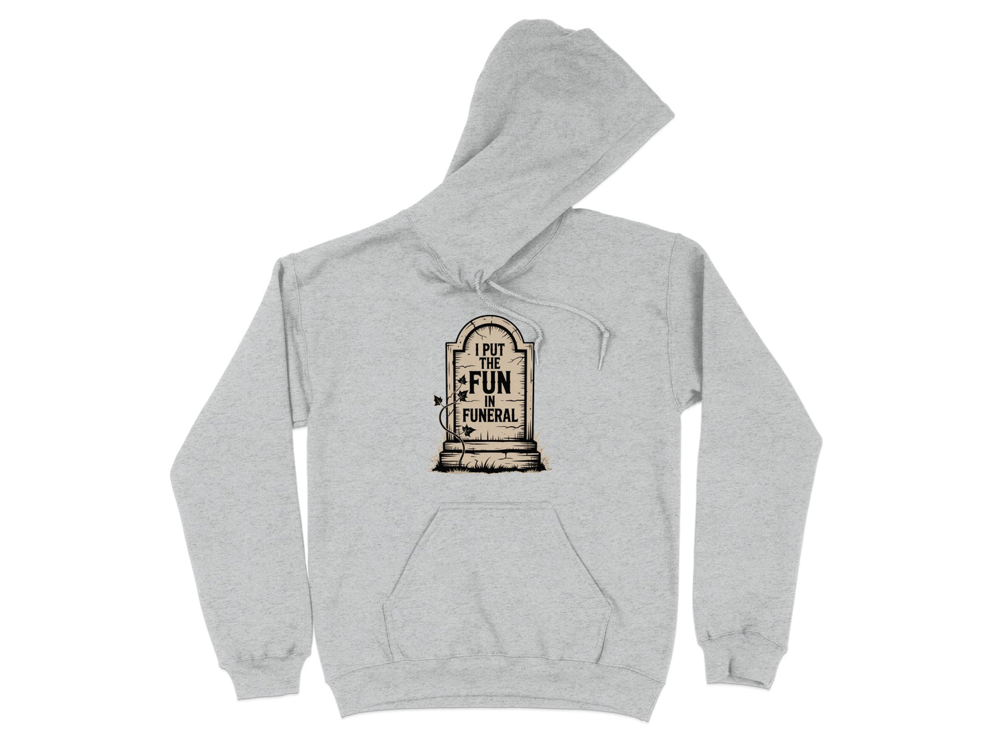I Put The Fun In Funeral Graphic Hoodie product
