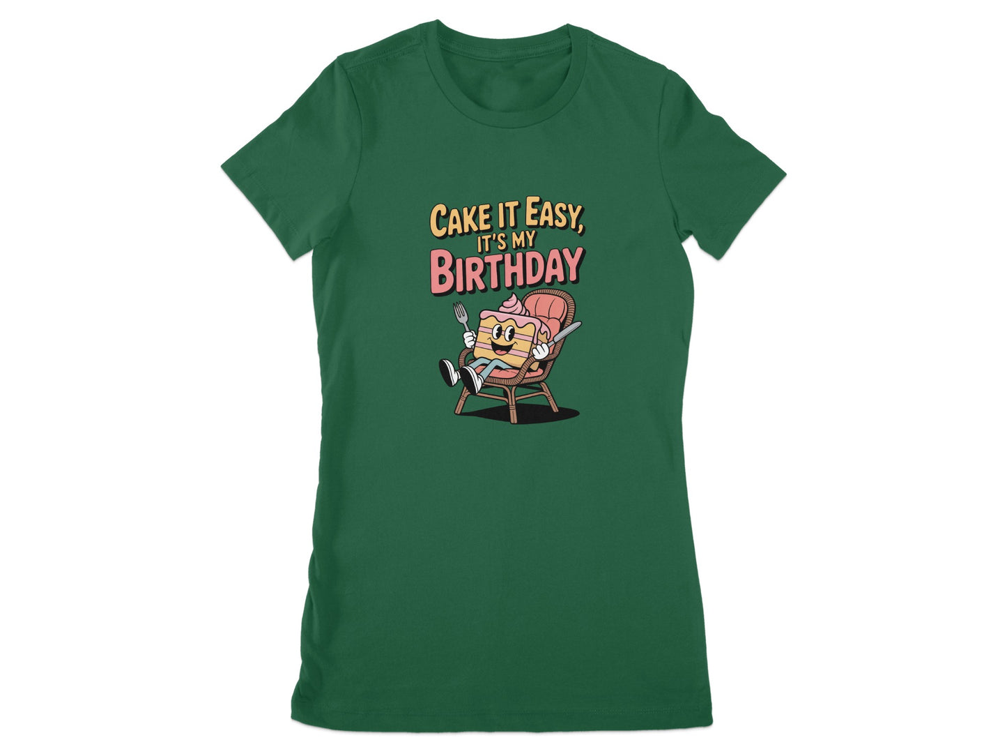 Cake It Easy It's My Birthday T-shirt product type