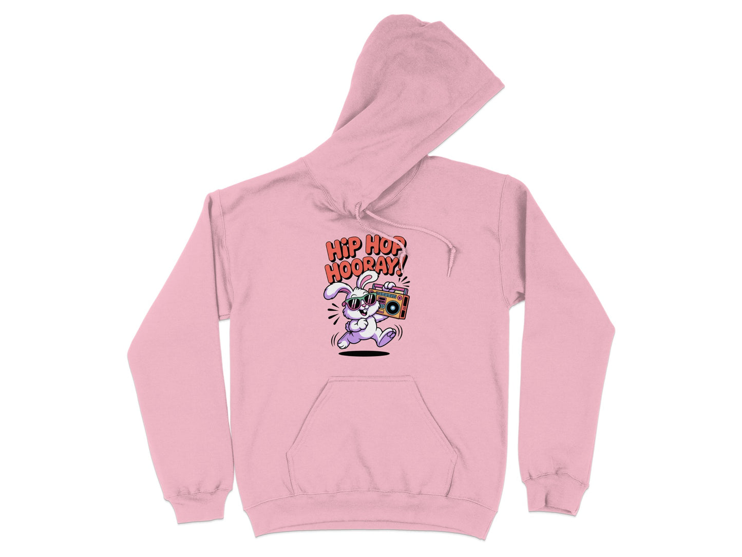 Hip Hop Hooray Boombox Bunny Graphic Hoodie product