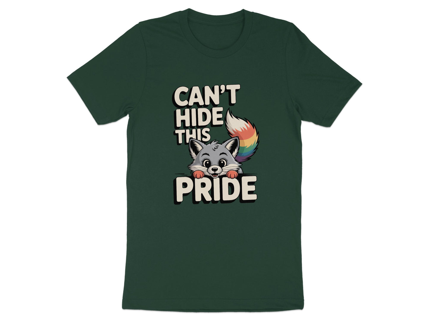Can't Hide This Pride Fox Graphic Tee product
