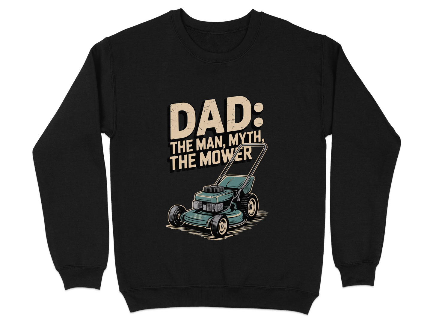 Dad The Man Myth The Mower Graphic Sweatshirt product