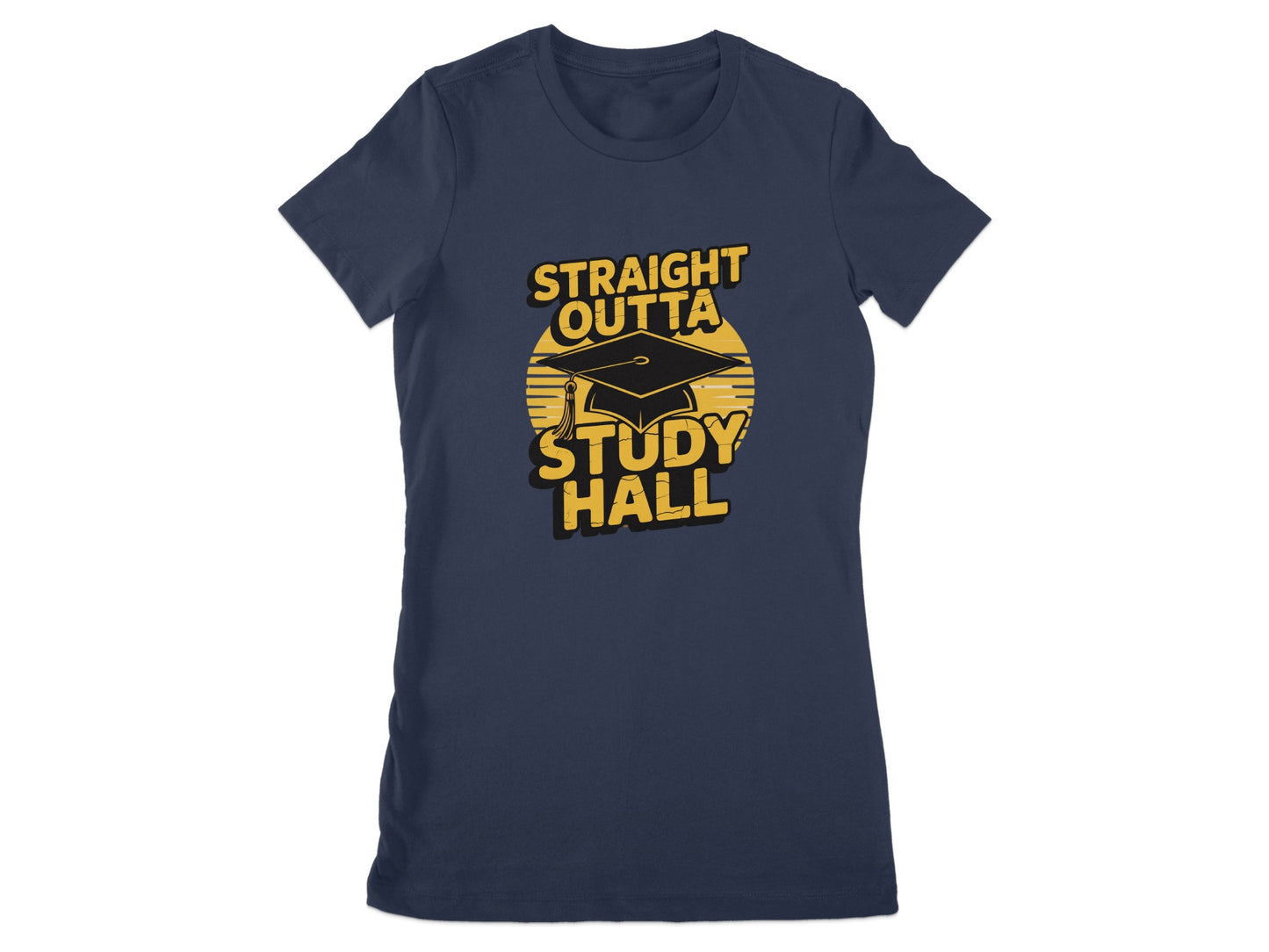Straight Outta Study Hall Graphic T-Shirt product