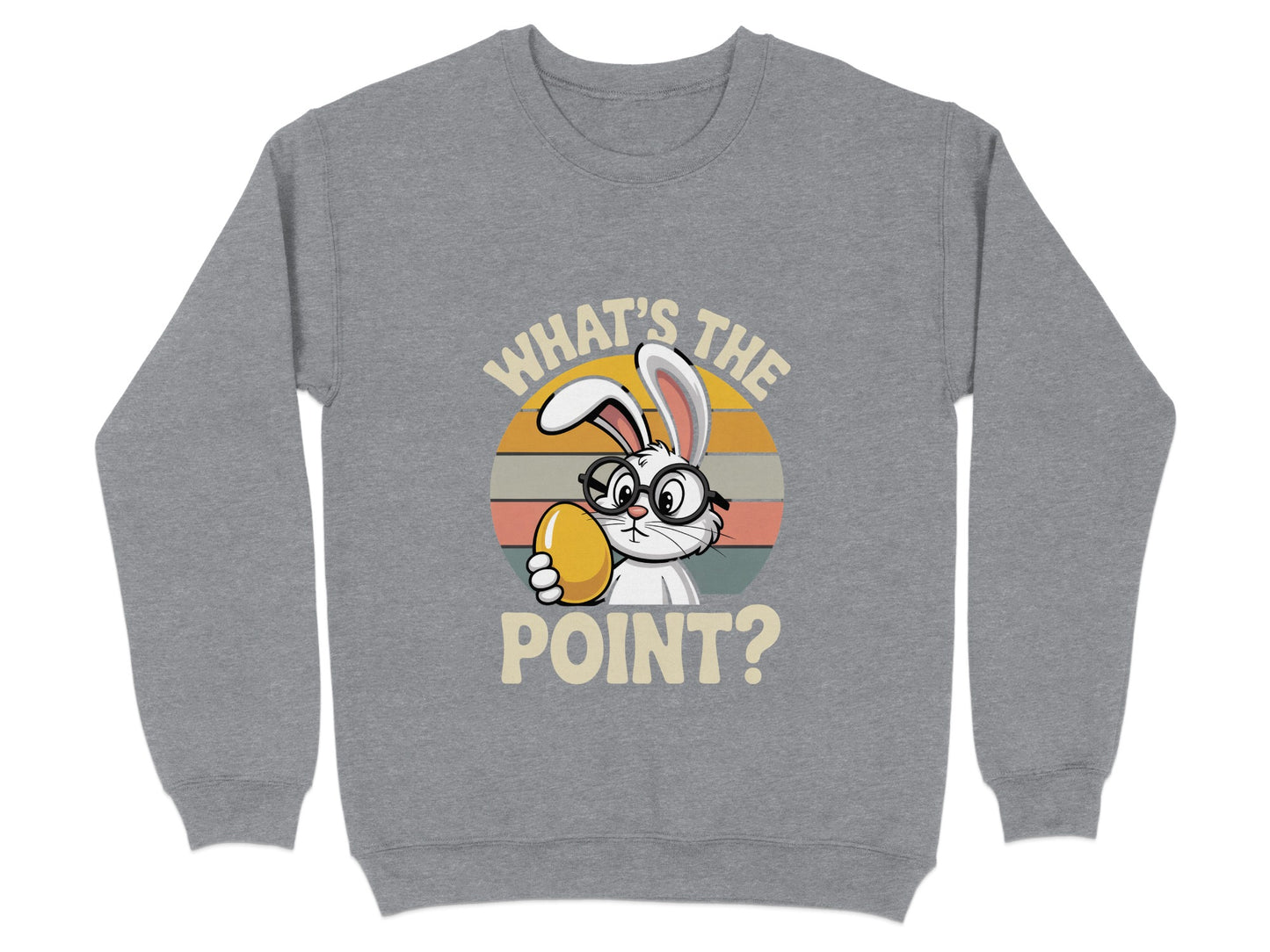 Fun What's The Point Bunny Graphic Sweatshirt product type