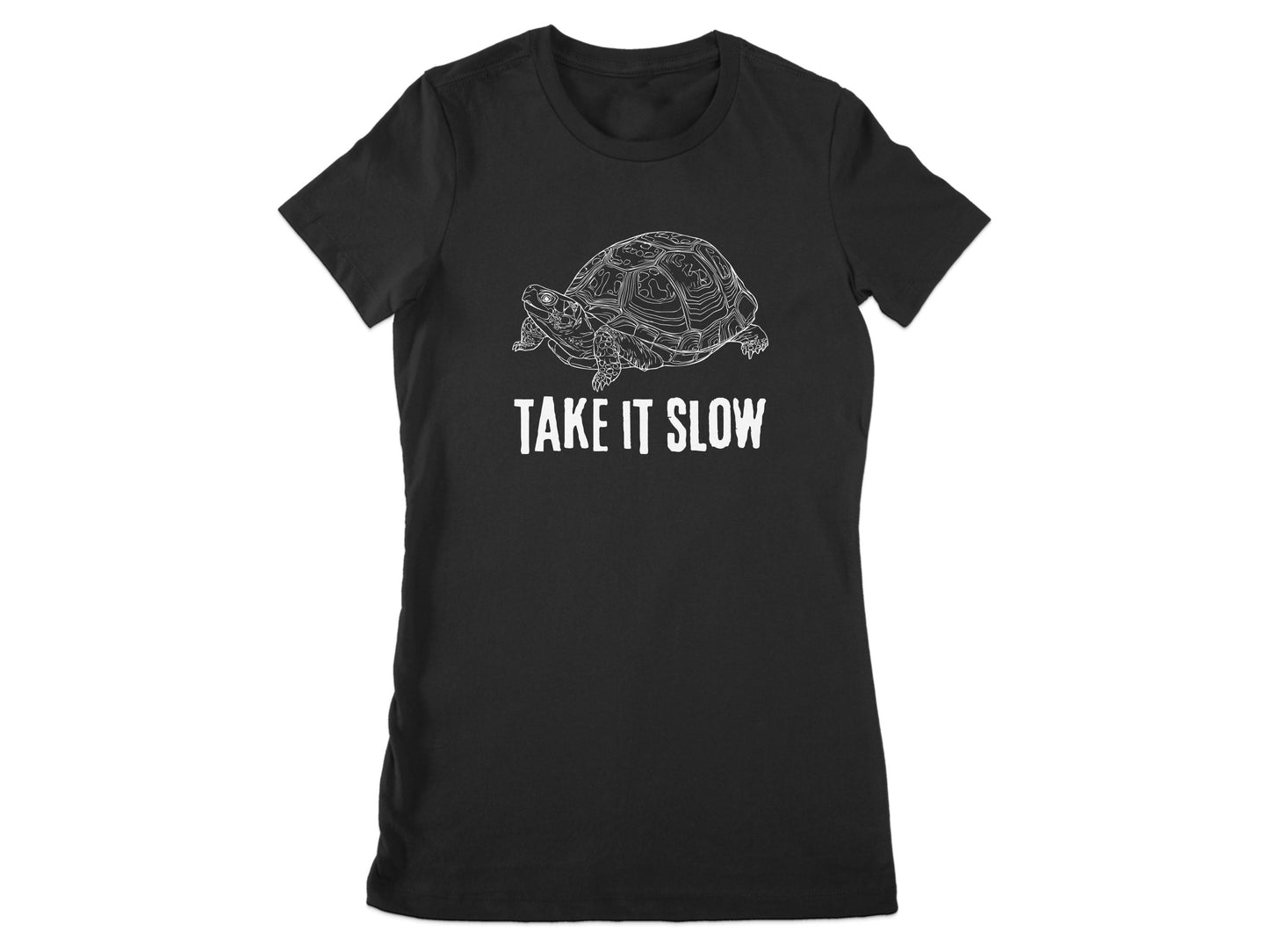 Take It Slow Turtle Shirt motivational T-shirt product