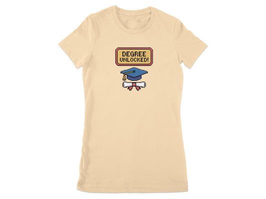 Degree Unlocked Graphic Tee Novelty T-Shirt product