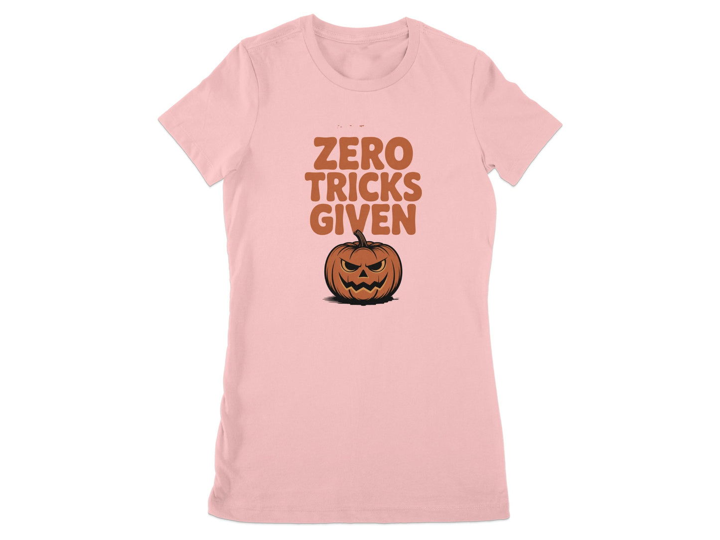 Zero Tricks Given Halloween Pumpkin T-Shirt product