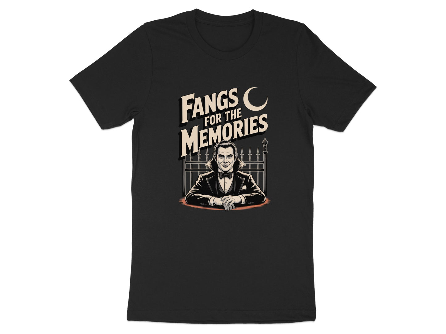 Fangs For the Memories Graphic Tee shirt product type