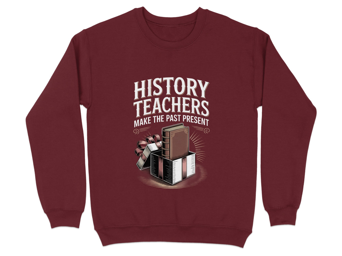 History Teachers Make The Past Present Sweatshirt product