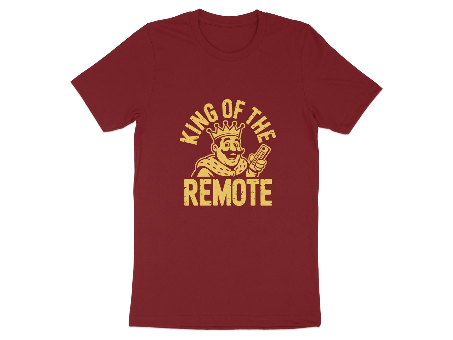 King of the Remote T-shirt graphic apparel product