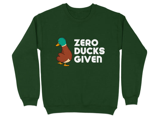 Zero Ducks Given Graphic Print Crew Neck Sweatshirt product type
