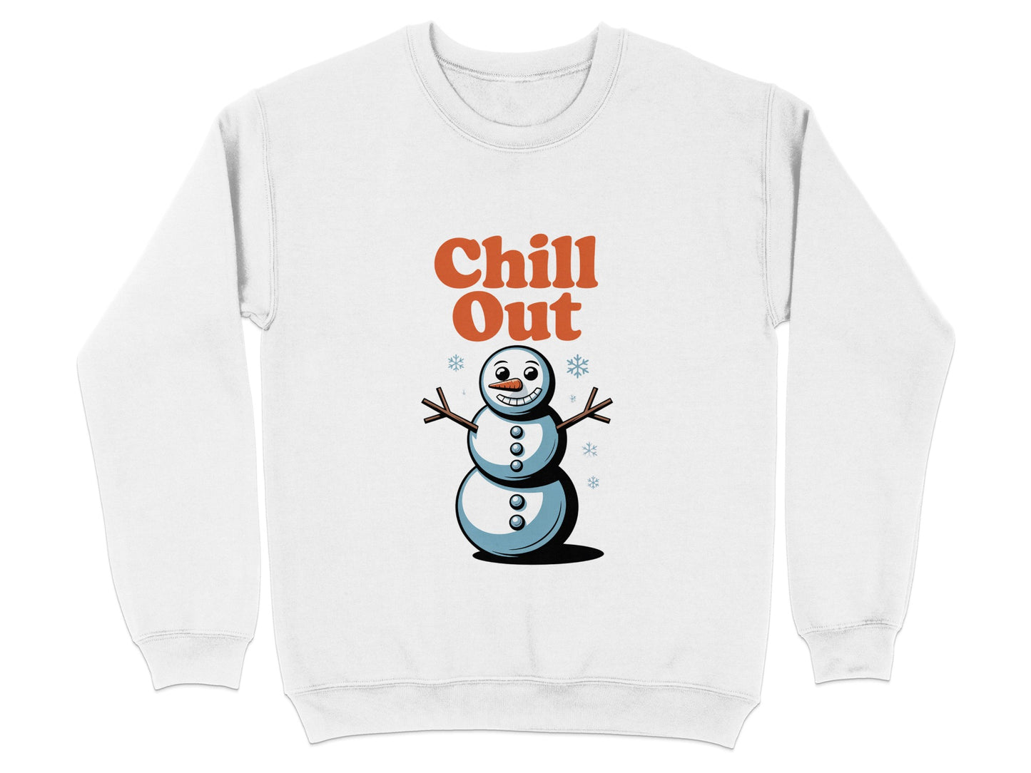 Chill Out Snowman Graphic Sweatshirt product