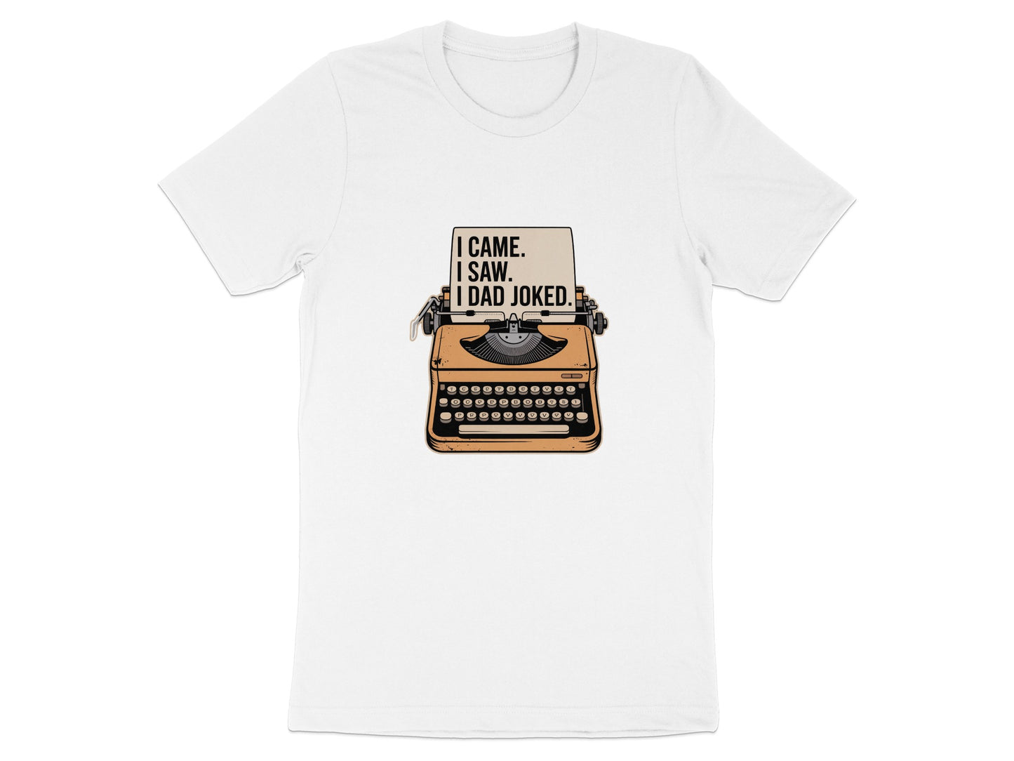 I Came I Saw I Dad Joked Typographic T-shirt product