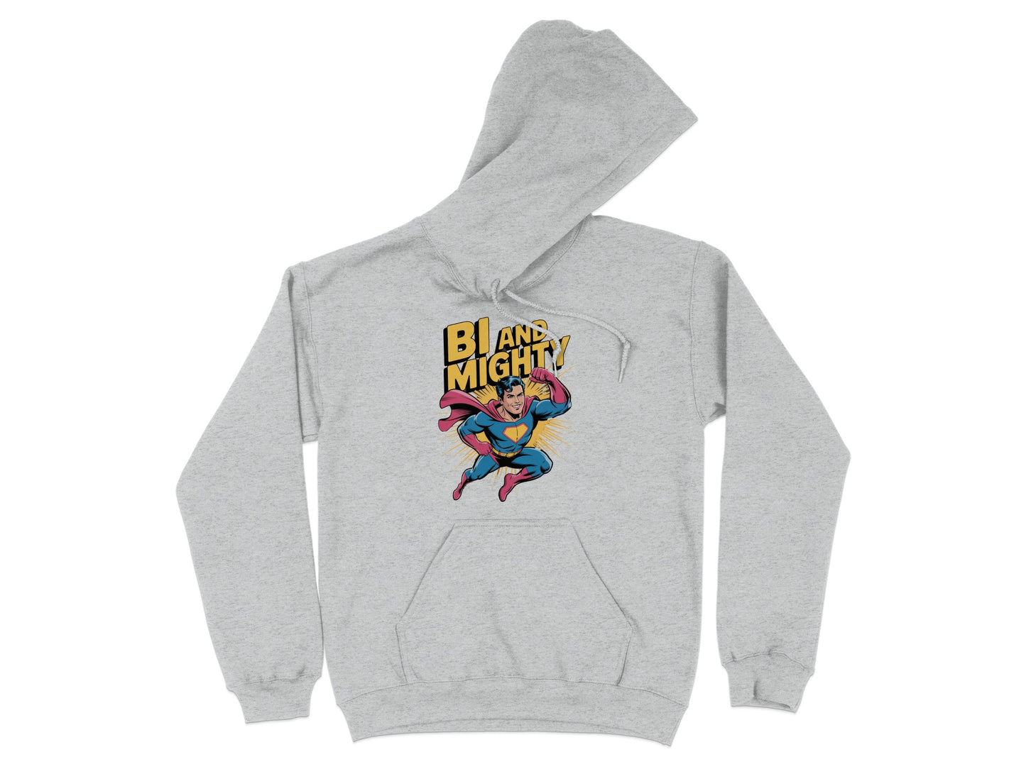 Bi and Mighty Superhero Hoodie product