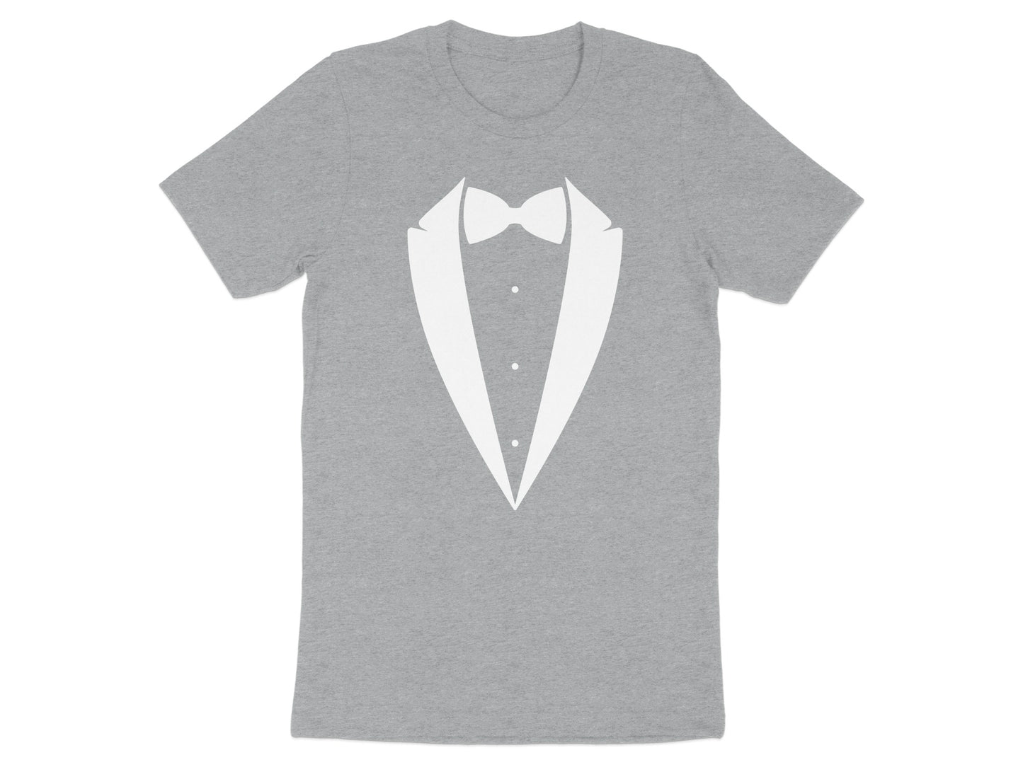 Stylish Grey Tuxedo Costume Graphic T-Shirt product type