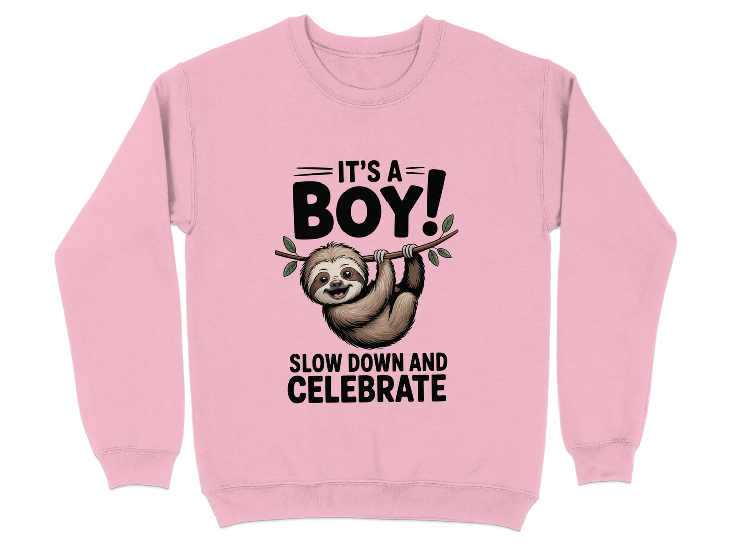 It's a Boy Slow Down and Celebrate Sweatshirt Product