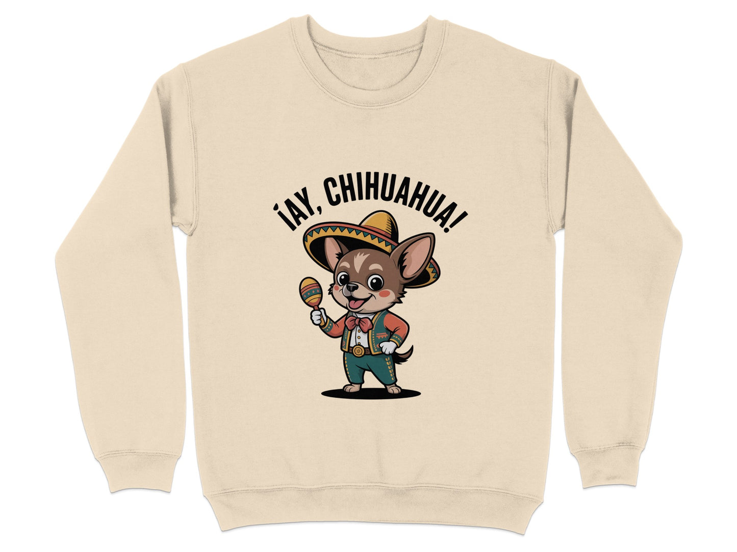 ¡Ay Chihuahua! Cute Sombrero Pup Sweatshirt product type