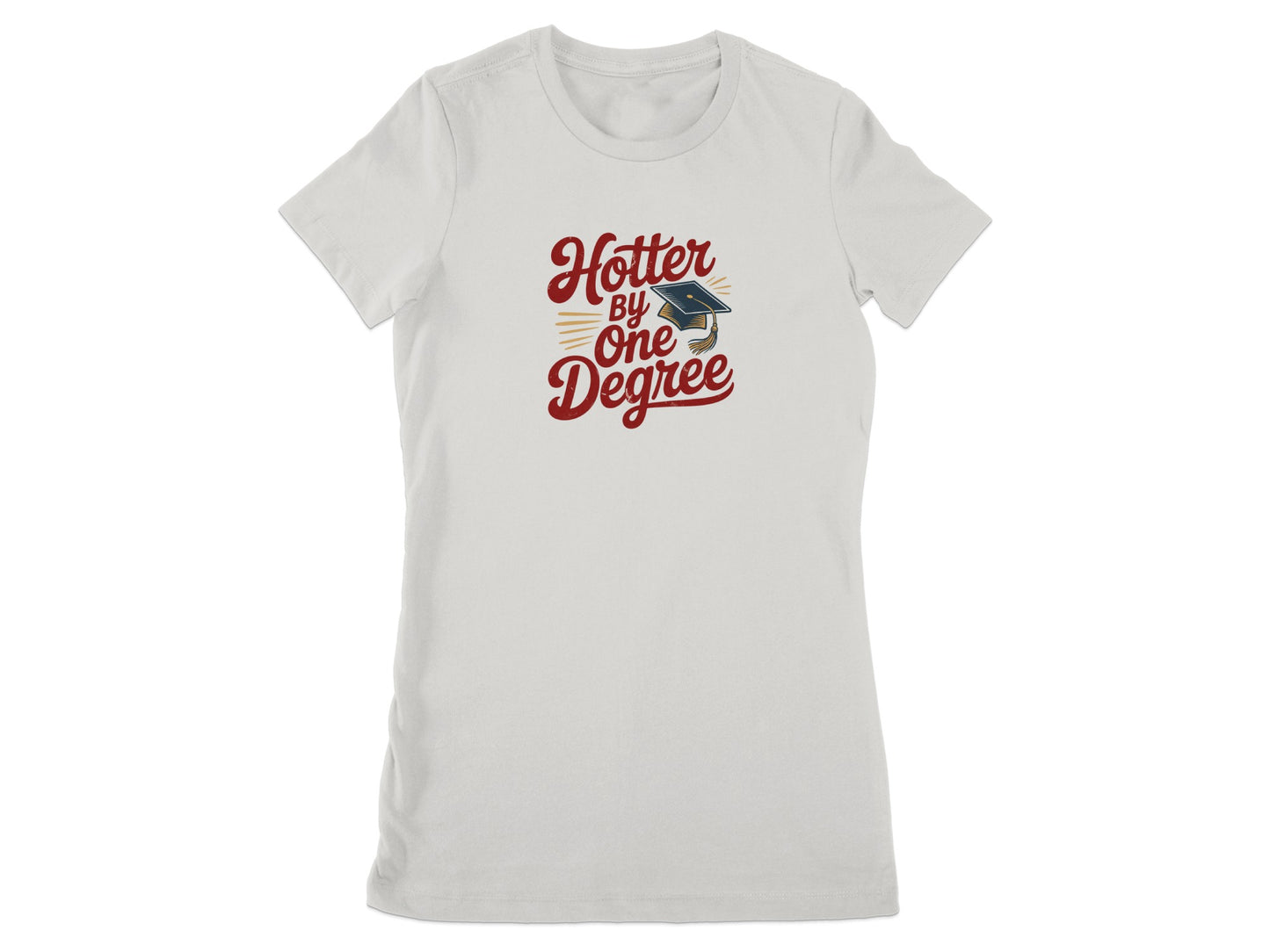Hotter By One Degree Slogan Short Sleeve Shirt product