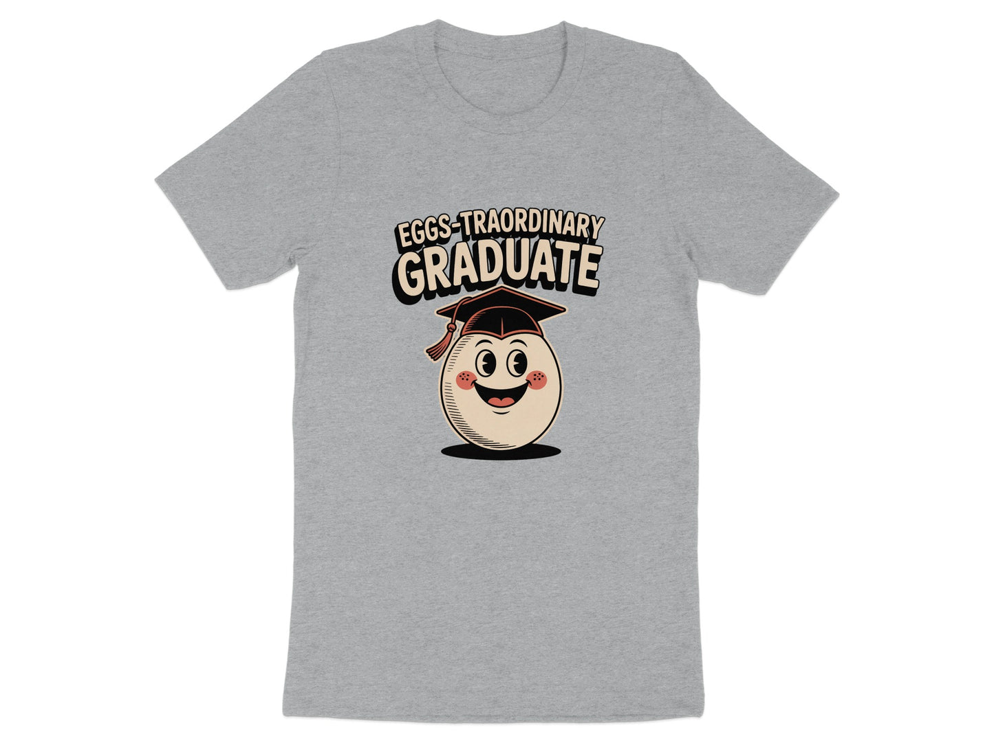 Eggs-traordinary Graduate Graphic T-Shirt product type