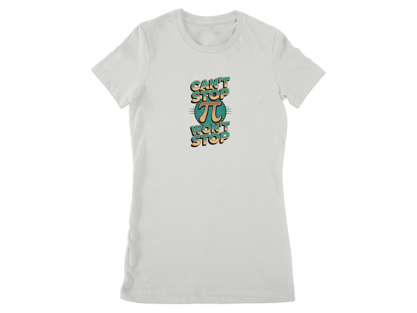 Can't Stop Won't Stop Pi Symbol Graphic T-shirt product