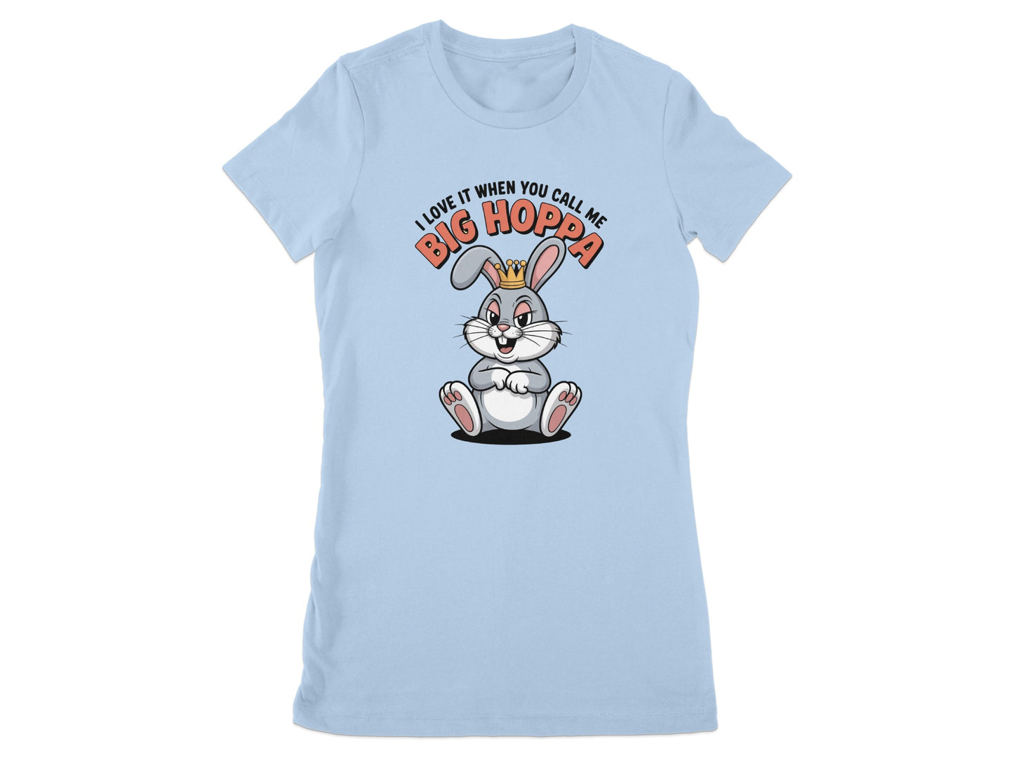 Funny Big Hoppa Rabbit Graphic Women's T-Shirt product