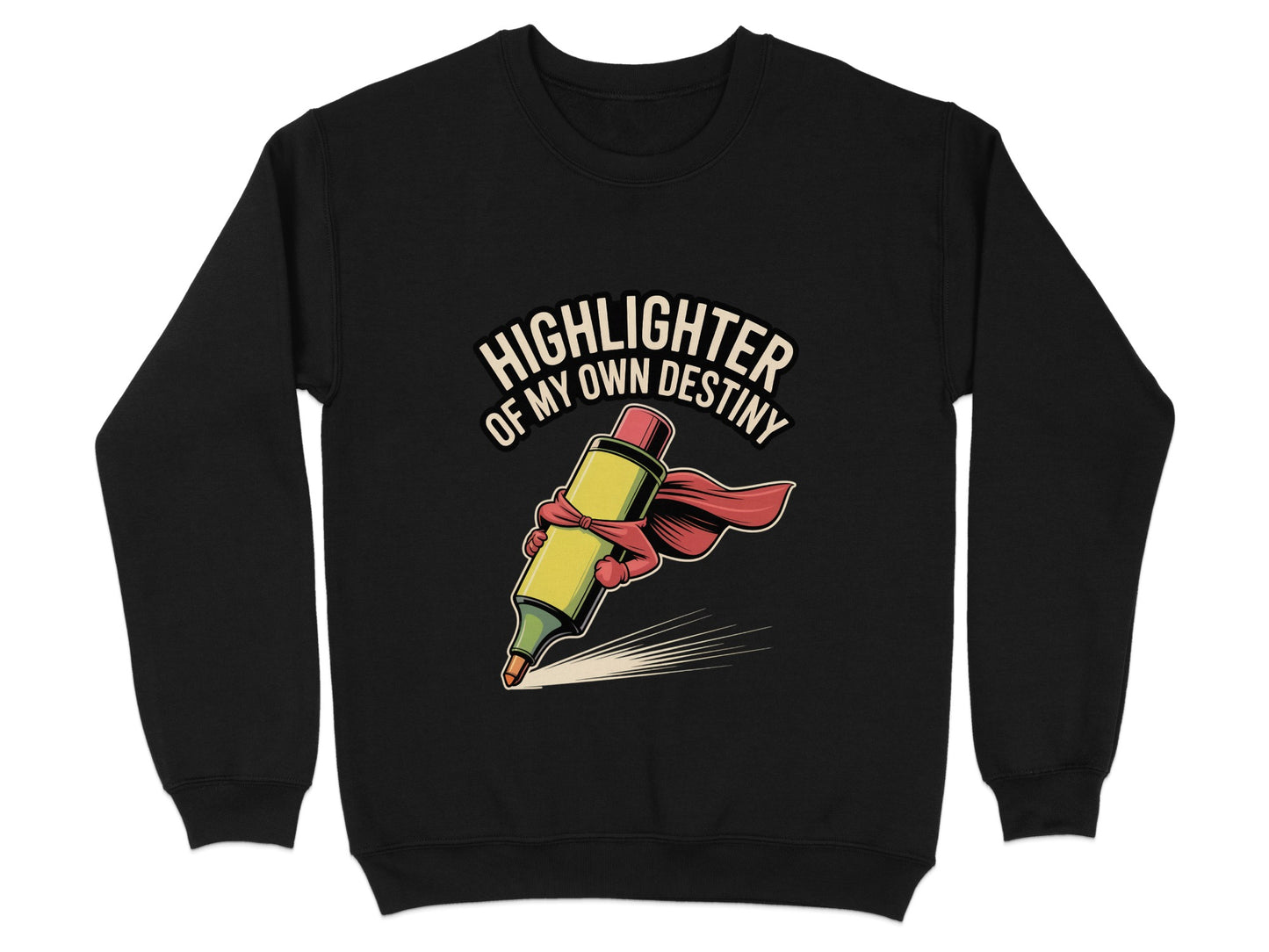 Highlighter Of My Own Destiny Graphic Sweatshirt product