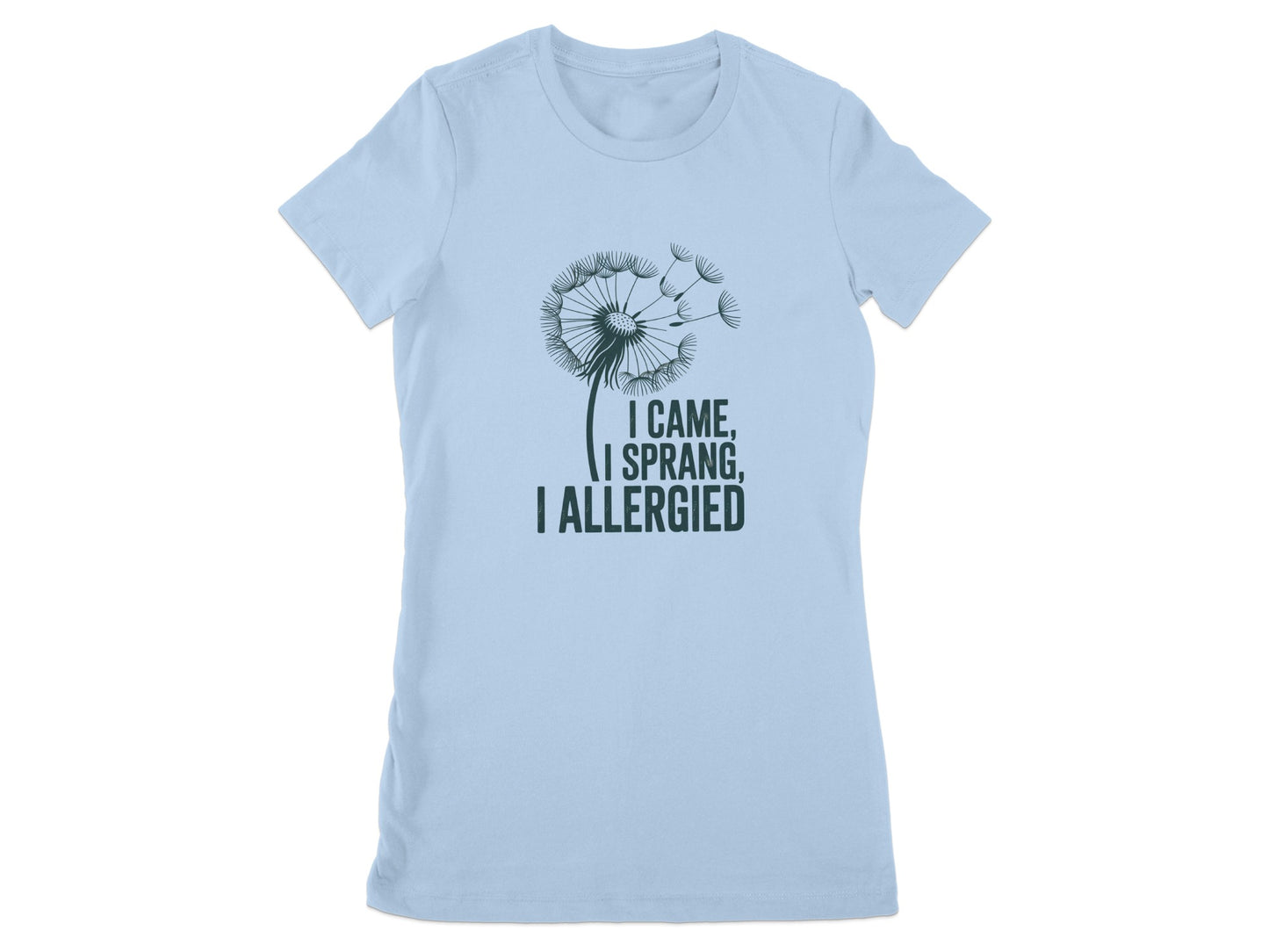 I Came I Sprang I Allergied Funny Graphic T-Shirt product type