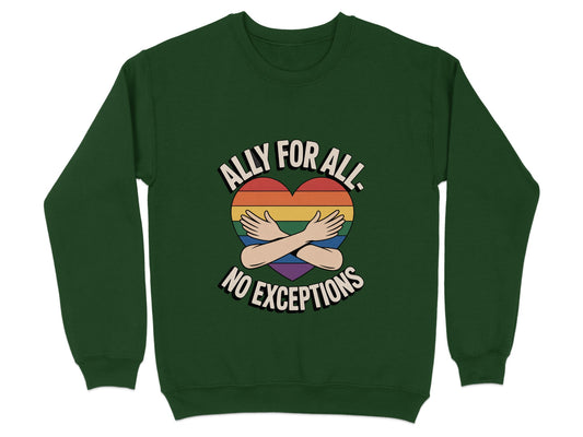 Ally for All No Exceptions Sweatshirt product type