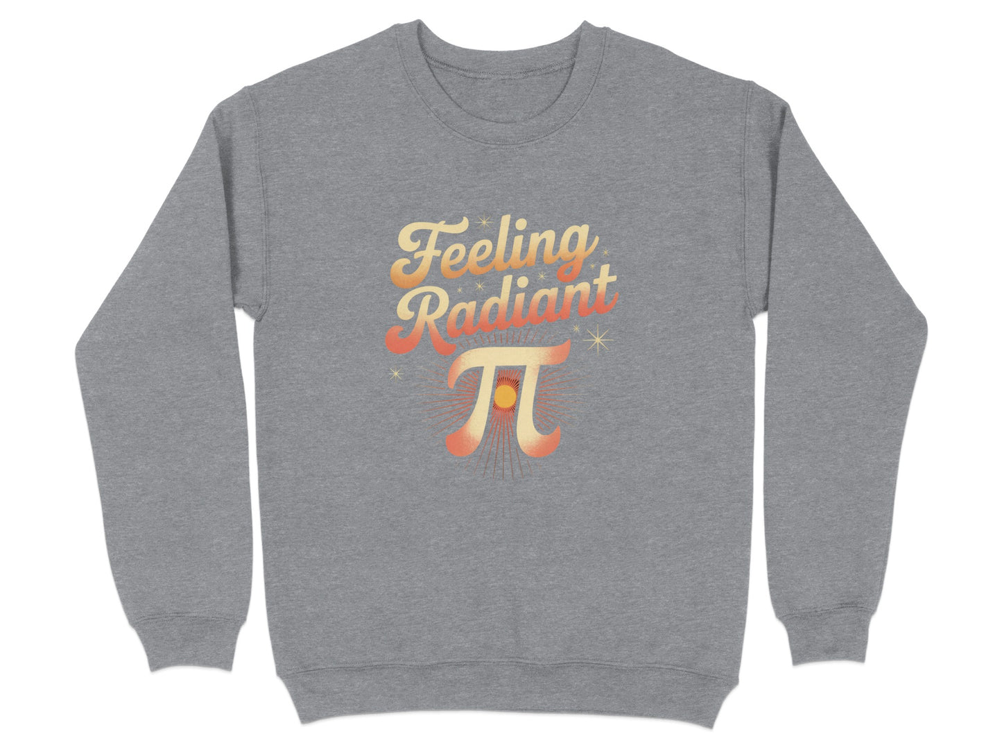 Feeling Radiant Pi Design Graphic Sweatshirt product type