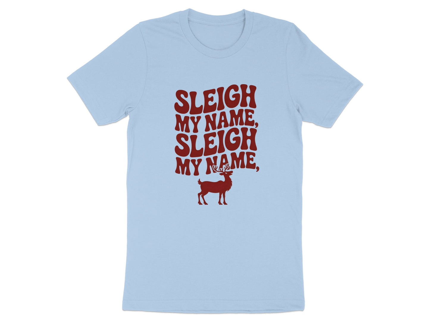 Festive Sleigh My Name Graphic T-Shirt Perfect Holiday product