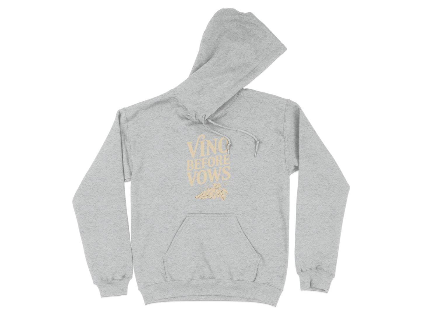 Vino Before Vows Hoodie Perfect for Any Casual Outfit Product