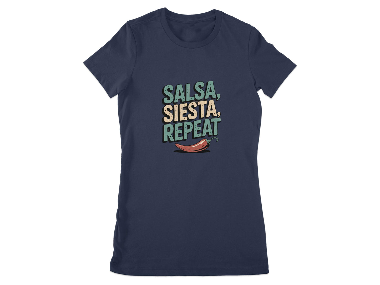Salsa Siesta Repeat Graphic T-Shirt product